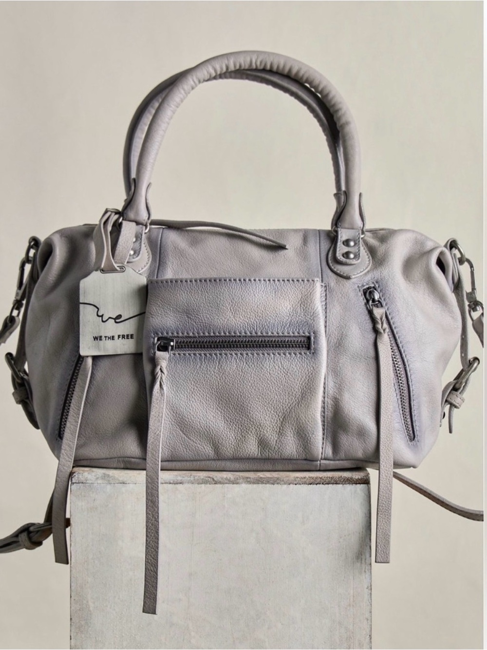 NWT Free People Dove Gray Baby Emerson